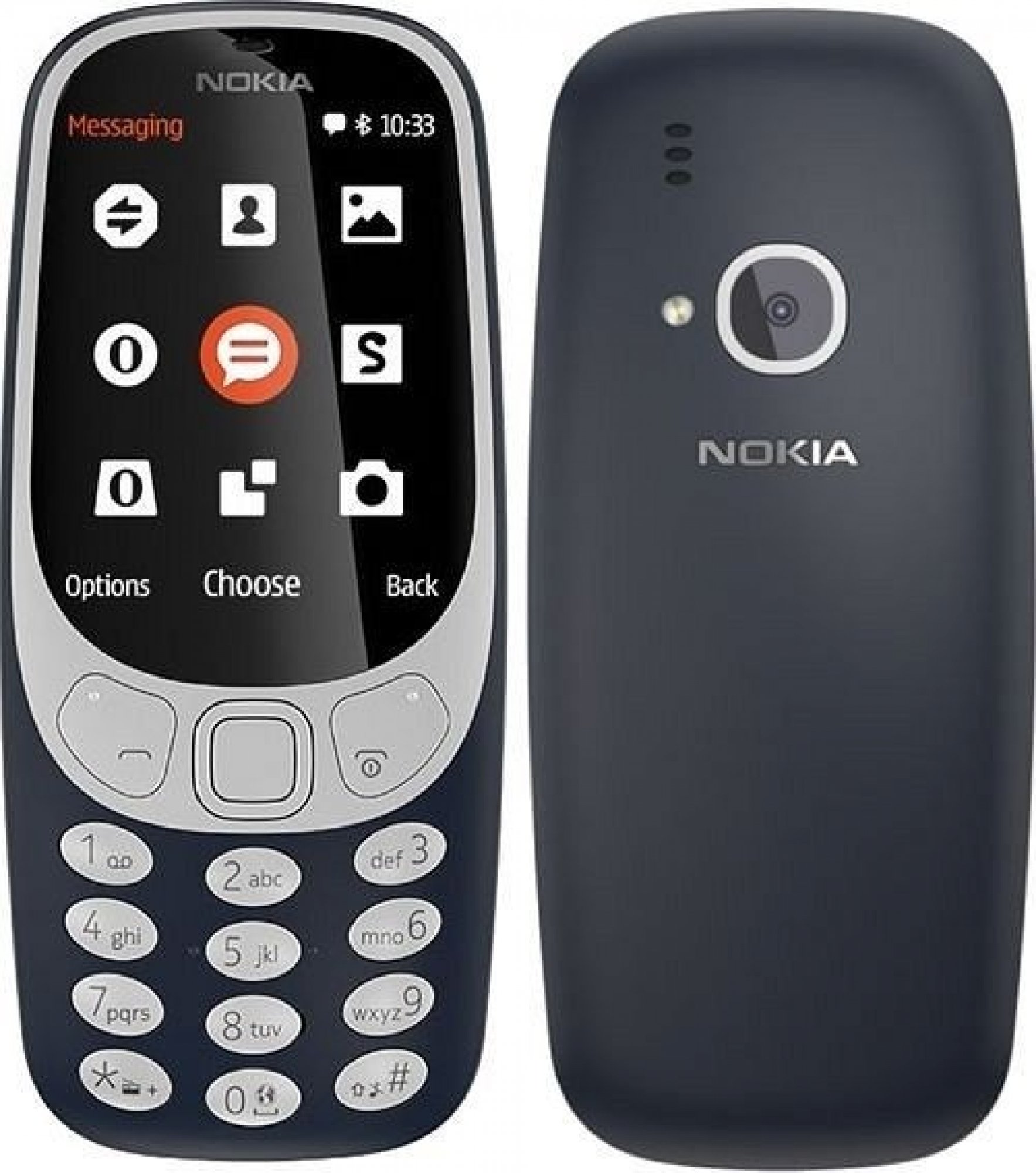 Tlačidlový mobil