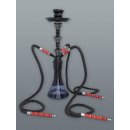Vodná fajka HOOKAH 53cm/3 čierna