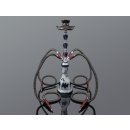 Vodná fajka SHISHA 54/4 čierna